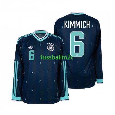Fußballtrikots Deutschland Joshua Kimmich 6 Auswärts Trikotsatz WM 2026 Langarm